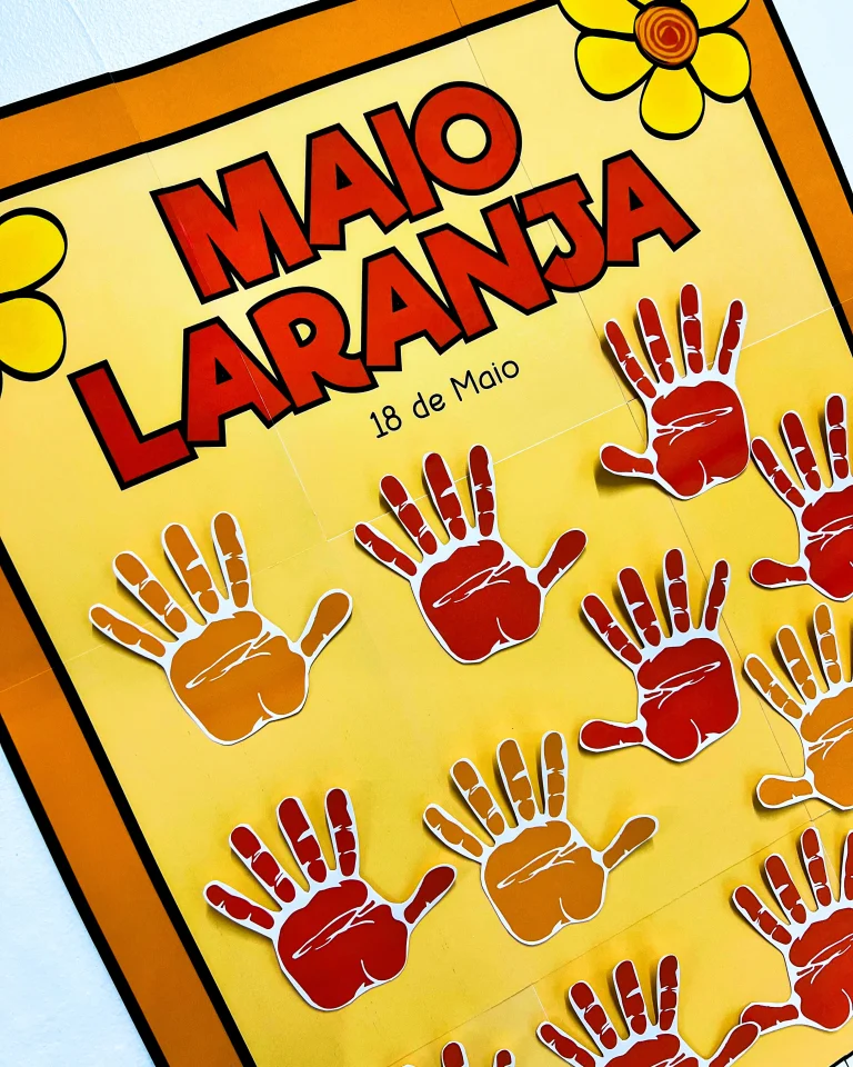 Cartaz Colaborativo Maio Laranja — foto 2