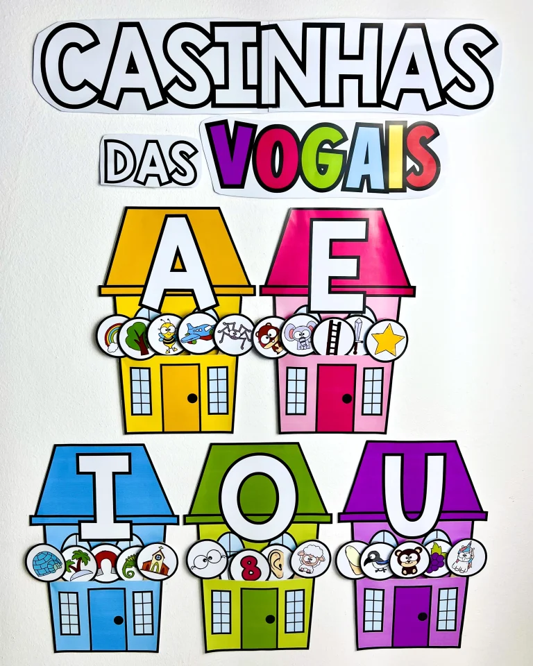 Casinhas das Vogais para Alfabetização — foto 4