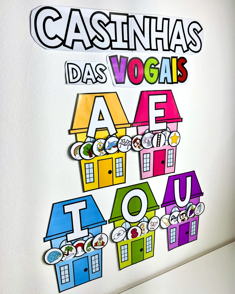 Casinhas das Vogais para Alfabetização — foto 9