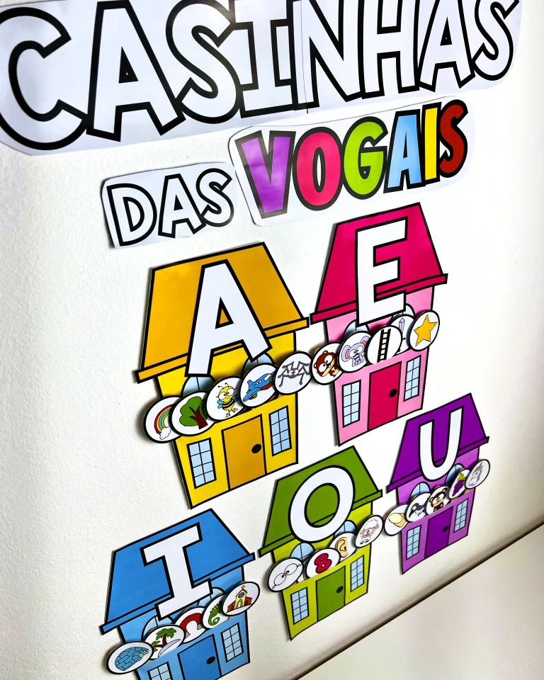 Casinhas das Vogais para Alfabetização — foto 8
