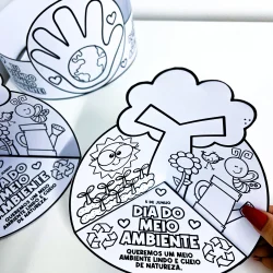 Cenário e Coroa - Dia do Meio Ambiente - Dia do Meio Ambiente