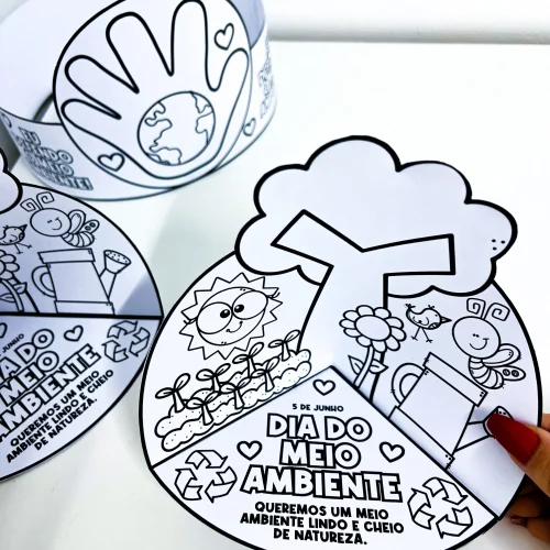 Cenário e Coroa - Dia do Meio Ambiente - Dia do Meio Ambiente