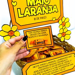 Cesta de Mensagens Maio Laranja - Educação Especial