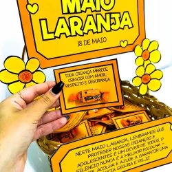 Cesta de Mensagens Maio Laranja - Maio Laranja