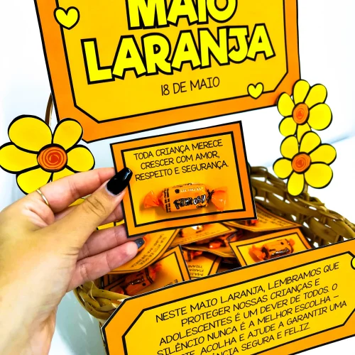Cesta de Mensagens Maio Laranja - Maio Laranja
