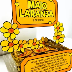 Cesta de Mensagens Maio Laranja - Maio Laranja