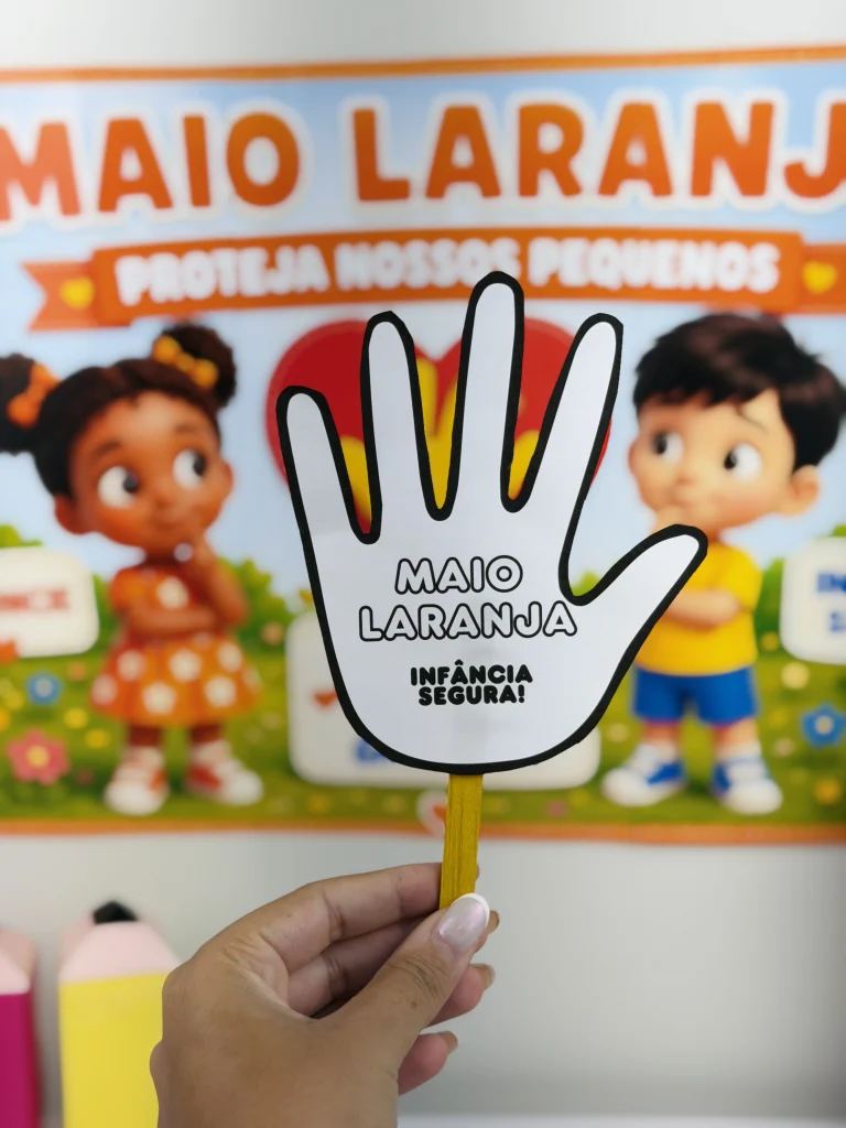 Kit Maio Laranja Proteja Nossos Pequenos — foto 2