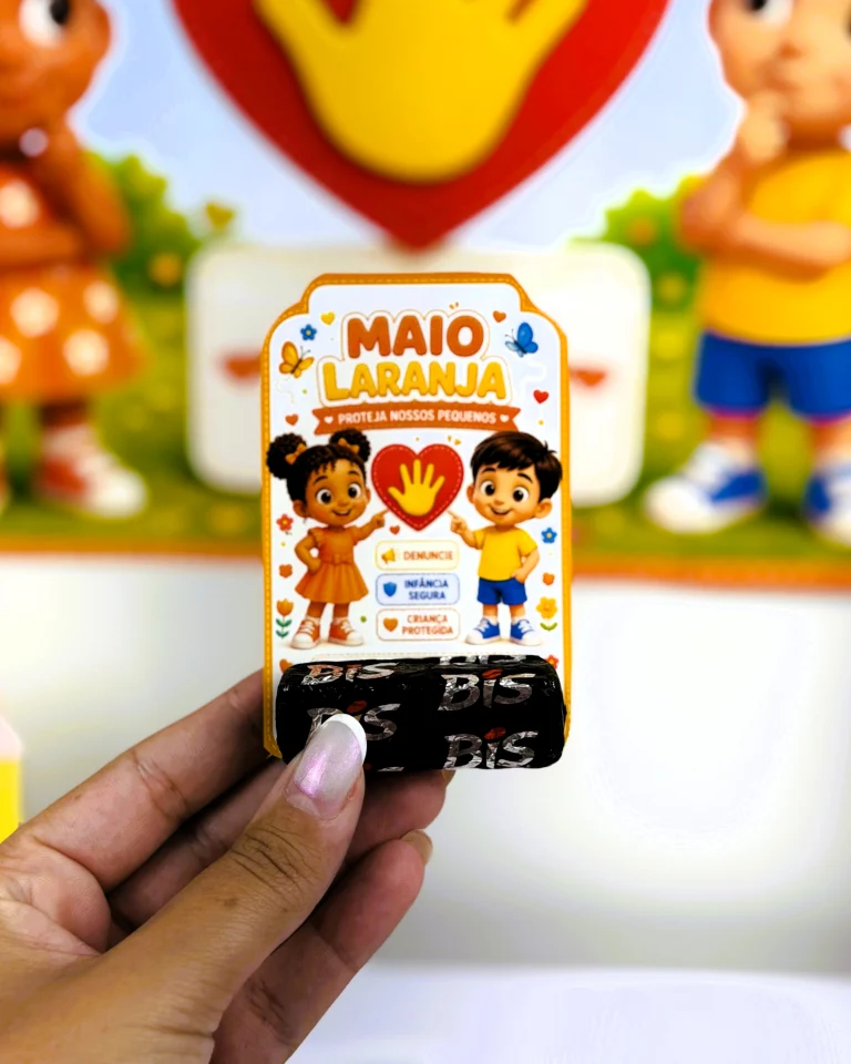 Kit Maio Laranja Proteja Nossos Pequenos — foto 7