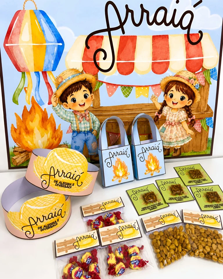 Kit Painel e Lembrancinhas Arraiá — foto 8