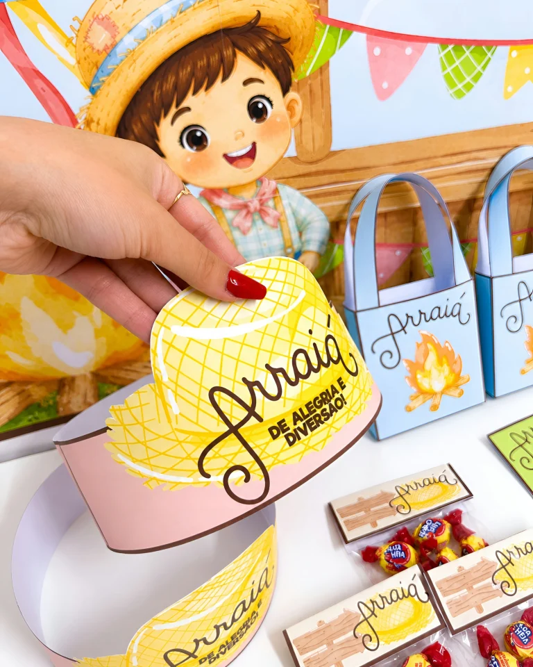 Kit Painel e Lembrancinhas Arraiá — foto 3