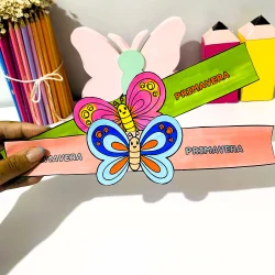 Atividade Primavera - Ciclo da Borboleta - Primavera