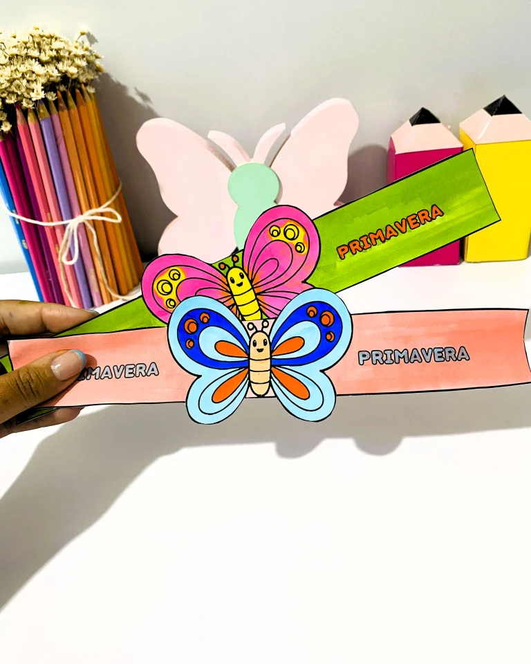Atividade Ciclo da Borboleta na Primavera — foto 4