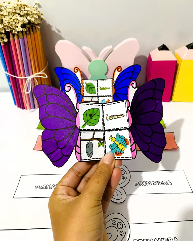 Atividade Ciclo da Borboleta na Primavera — foto 10