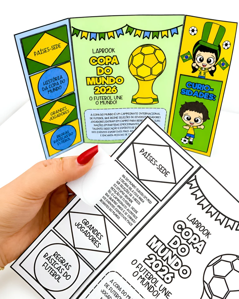 Lapbook Interativo Copa do Mundo 2026 — foto 6