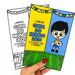 Lapbook Copa do Mundo 2026 - Copa do Mundo