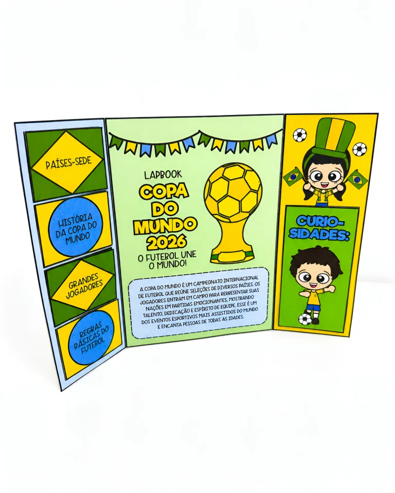 Lapbook Interativo Copa do Mundo 2026 — foto 4