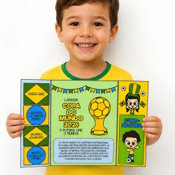 Lapbook Copa do Mundo 2026 - Copa do Mundo