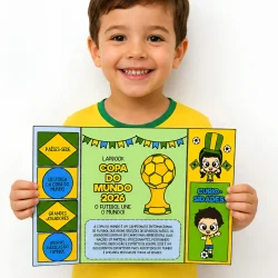 Lapbook Copa do Mundo 2026 - Copa do Mundo
