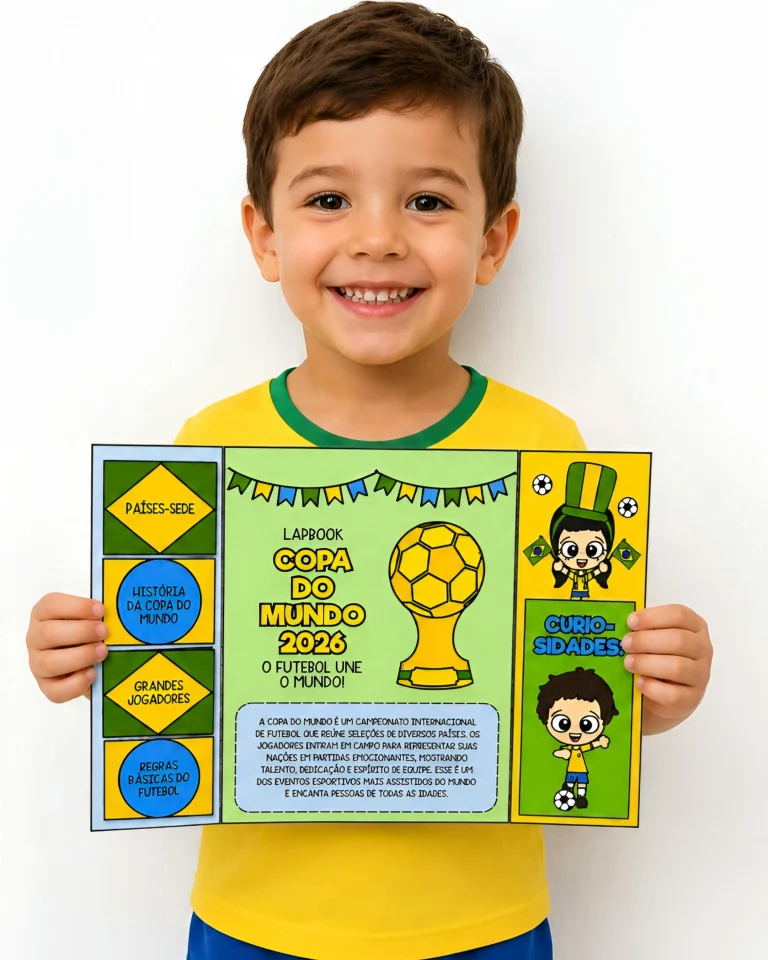 Lapbook Interativo Copa do Mundo 2026 — foto 3