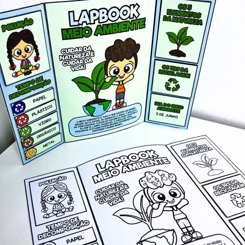 Lapbook Meio Ambiente - Dia do Meio Ambiente