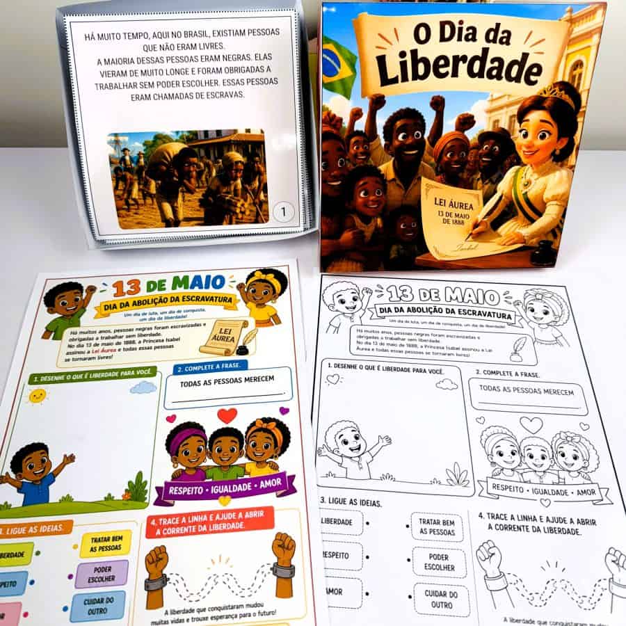 História na Caixa – Abolição da Escravatura - 13 de Maio – Abolição da Escravatura