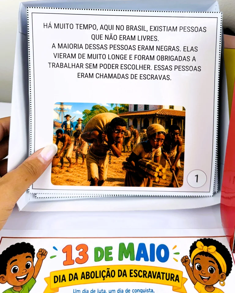 História na Caixa Abolição da Escravatura — foto 5