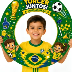 Moldura Bambolê Copa do Mundo - Copa do Mundo