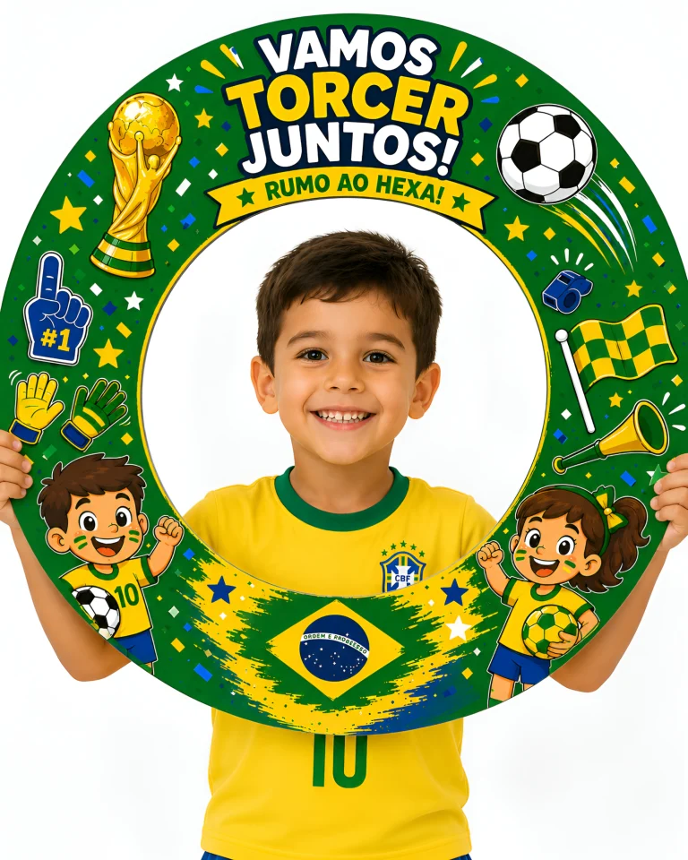 Moldura Bambolê da Copa do Mundo — foto 3
