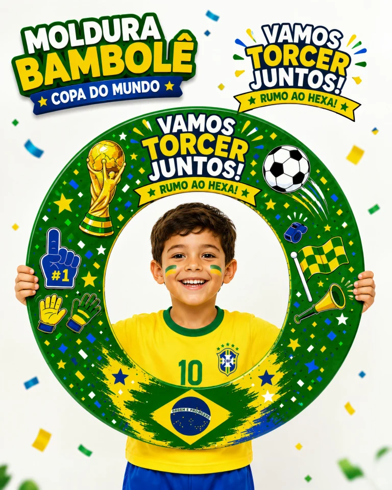 Moldura Bambolê da Copa do Mundo — foto 4