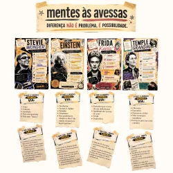 Mural Mentes às Avessas - Inclusão e Diversidade
