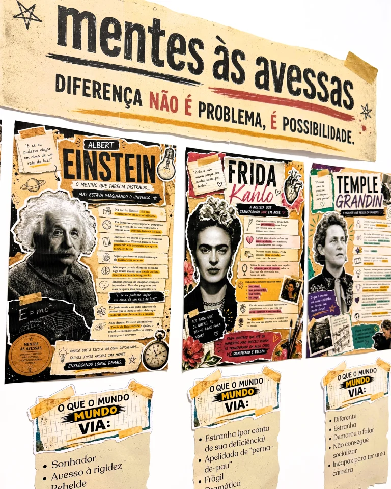 Mural Mentes às Avessas sobre Neurodiversidade — foto 10