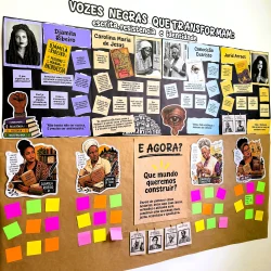 Mural Vozes Negras que Transformam - Consciência Negra