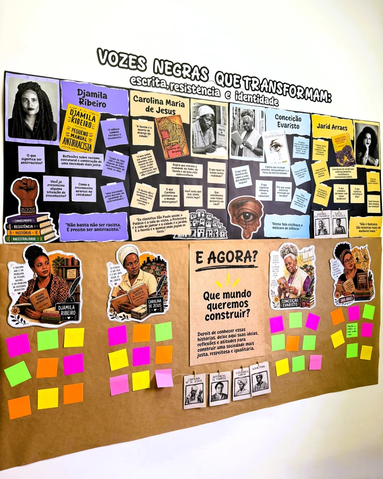 Mural Vozes Negras de Literatura Brasileira — foto 3