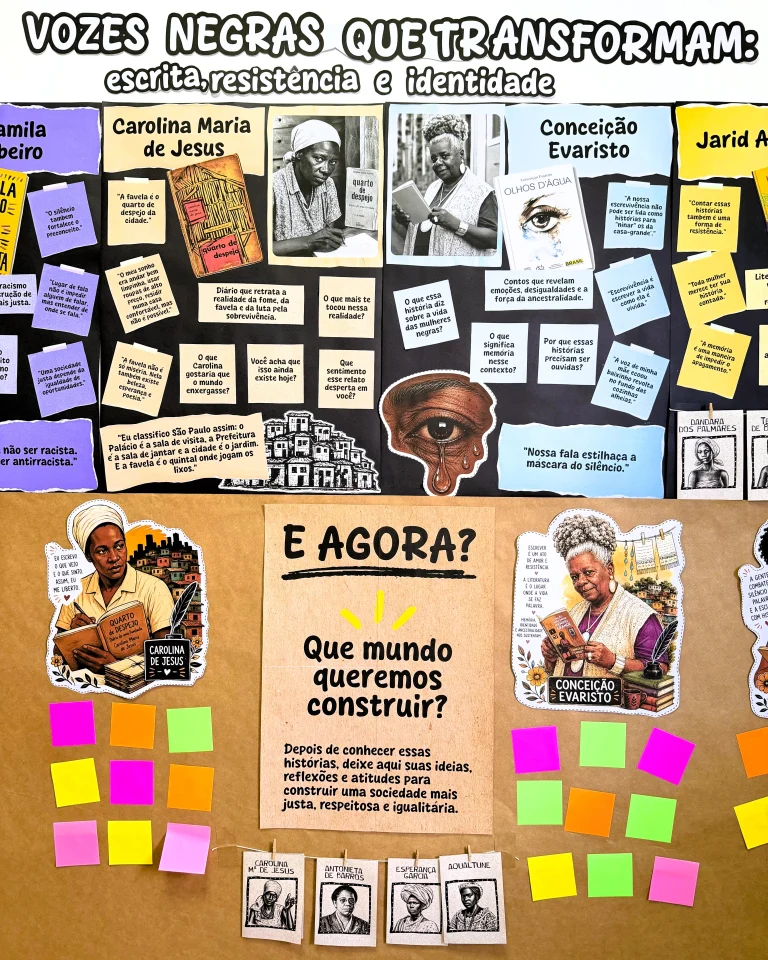 Mural Vozes Negras de Literatura Brasileira — foto 12
