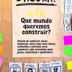 Mural Vozes Negras que Transformam - Consciência Negra