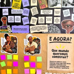 Mural Vozes Negras que Transformam - Consciência Negra