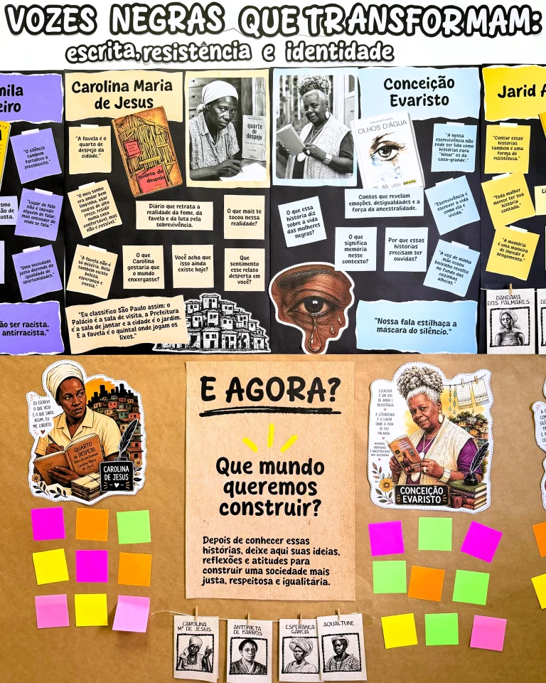 Mural Vozes Negras de Literatura Brasileira — foto 11