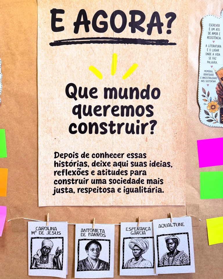 Mural Vozes Negras de Literatura Brasileira — foto 2