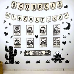 Painel Cordel é Cultura - Estilo Cordel