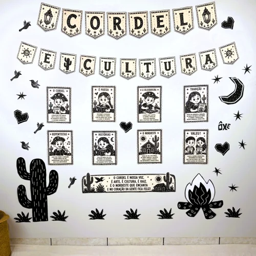 Painel Cordel é Cultura - Estilo Cordel