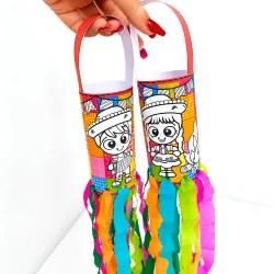 Pipas de Mão Juninas - Festa Junina