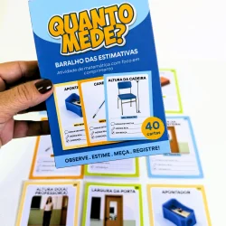 Quanto Mede – Baralho das Estimativas - Matemática