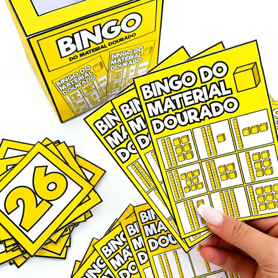 Bingo do Material Dourado - Bingo