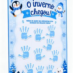 Cartaz Colaborativo Início do Inverno - Inverno