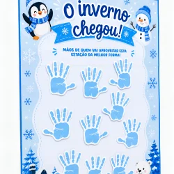 Cartaz Colaborativo Início do Inverno - Inverno
