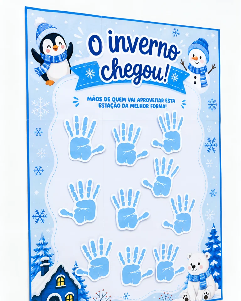 Cartaz Colaborativo de Inverno — foto 3