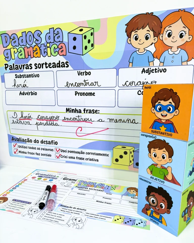 Jogo Dados da Gramática — foto 7