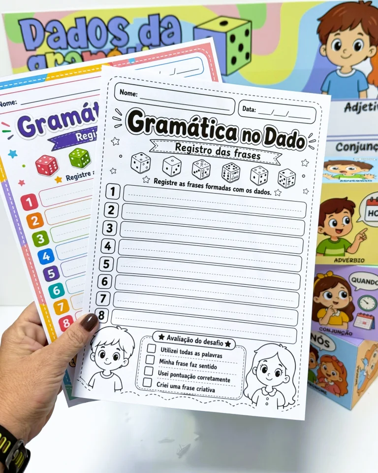 Jogo Dados da Gramática — foto 5
