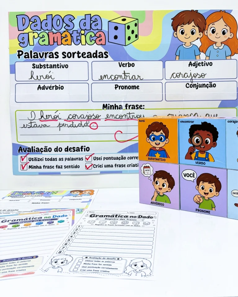 Jogo Dados da Gramática — foto 4
