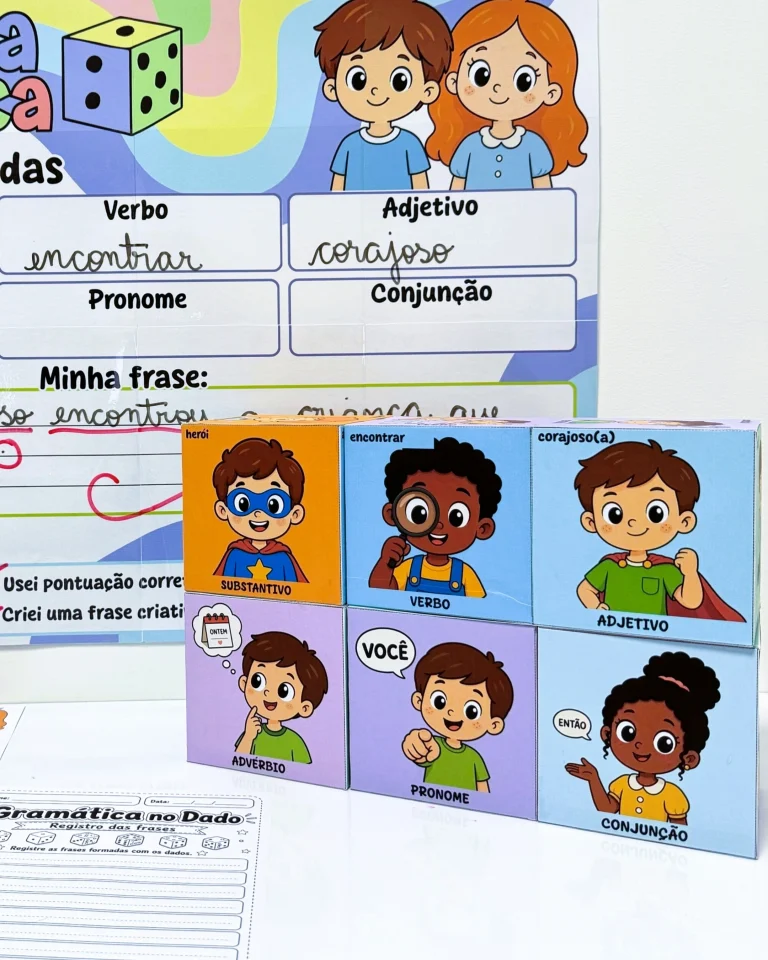 Jogo Dados da Gramática — foto 3